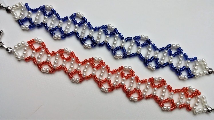 2 bracelets 1 pattern. Beginners Handmade Bracelets
