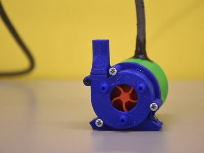 3D Printed Water Pump - Mikes Inventions