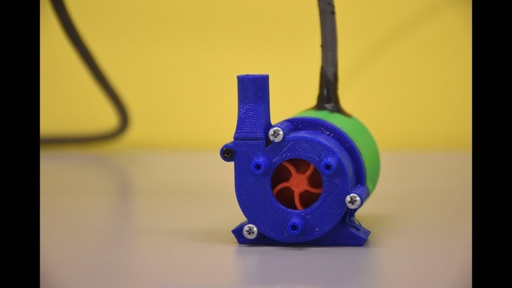 3D Printed Water Pump - Mikes Inventions