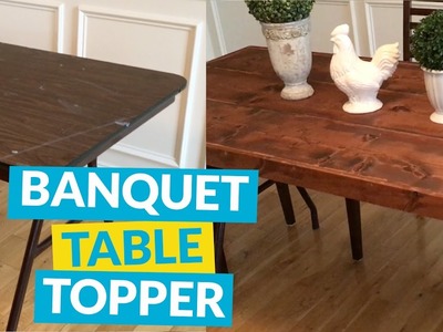 Banquet Table Makeover