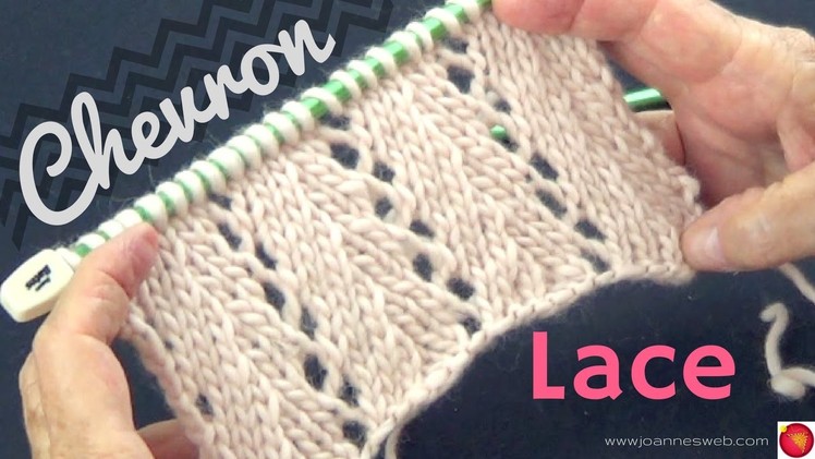 Chevron Lace Knit Stitch