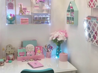 Closet to Office Makeover | DIY | Tiny Space | 2017 | Cloffice