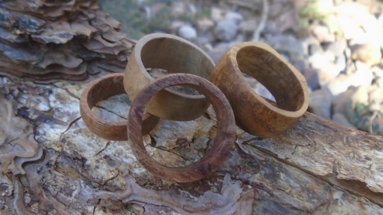 Create Something: The EASIEST Way to Make Wooden Rings!