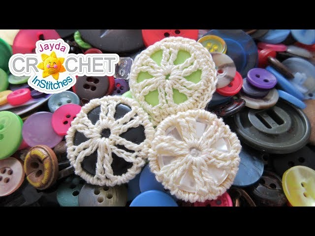 Crochet Buttons - Beautiful Antique Look!