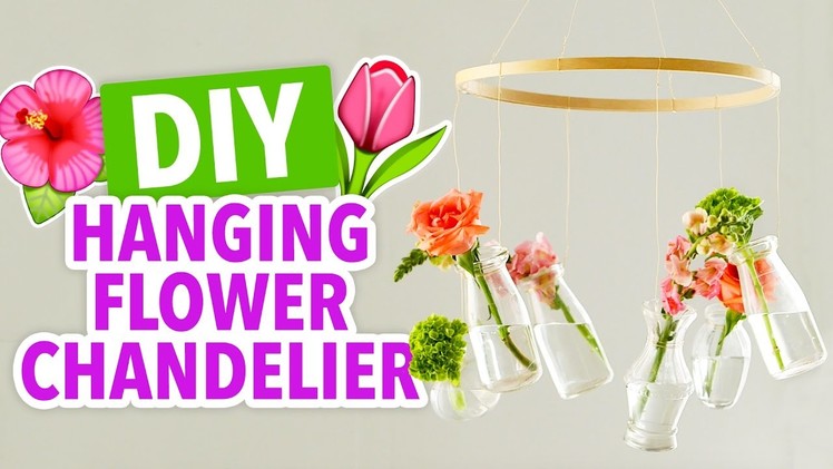 DIY Flower Chandelier - HGTV Handmade