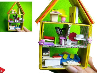 DIY Miniature DollHouse| Tự làm nhà mini