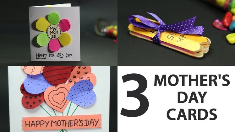 Easy & Cute Mother's Day Card, Gift Ideas for Kids from Popsicle Sticks and Paper Sheet