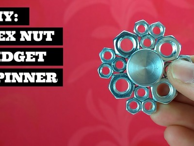 Fidget Spinner Small Hex Nut Spinner DIY