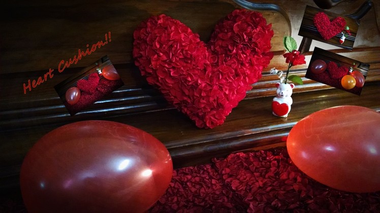 Heart Cushion - Valentines Special | Fluffy Heart Cushion