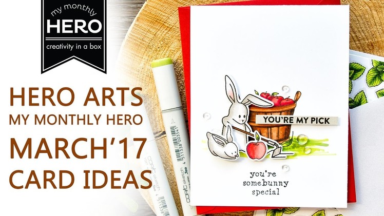 Hero Arts March 2017 Card Ideas