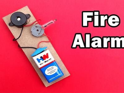 How to Make a Fire Detector with Alarm at Home - DIY