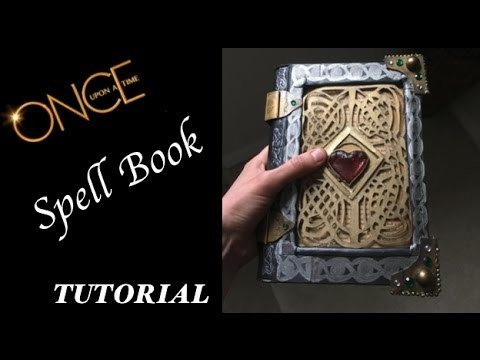 How to Regina Mils.Coras Spell book - ONCE - Once Upon A Time DIY Tutorial