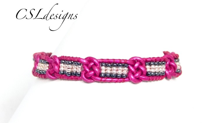 Josephine knot wrap bracelet