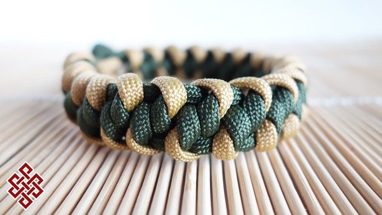 Mad Max Mated Wall Knot Paracord Bracelet Tutorial