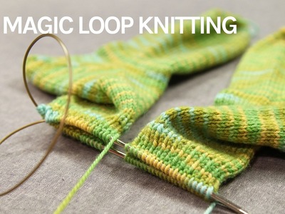 Magic Loop Knitting Basics + Starting Magic Loop Socks | Kate Gilbert
