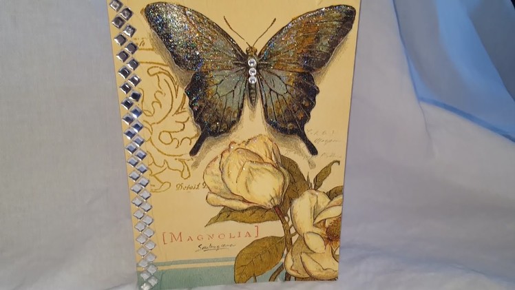 Make a Card Using Napkins!