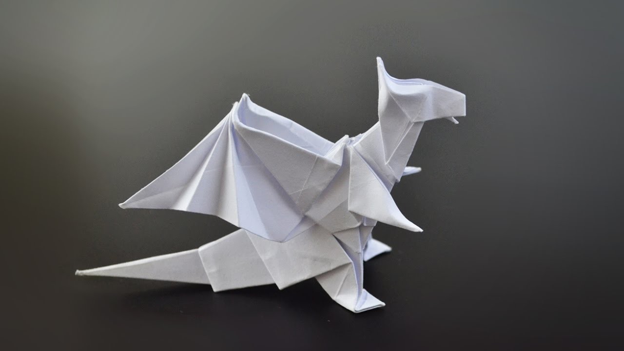 Origami Dragon (Jo Nakashima) Instructions in English (BR)