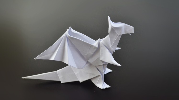 Origami: Dragon (Jo Nakashima) - Instructions in English (BR)