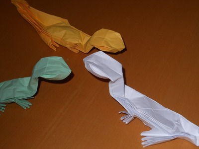 Origami lizard(HD)