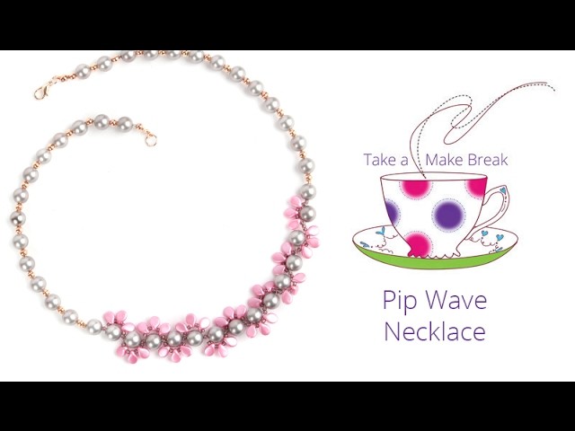 Pip Wave Necklace | Take a Make Break with Laura