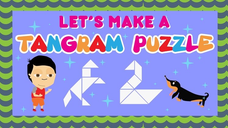 Play Tangram Puzzles with Dylan and Lazer | Activities for Kids
