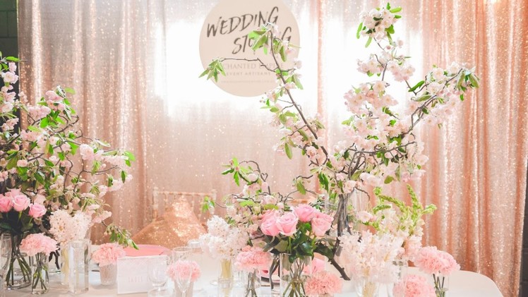 Rose Gold and Blossom Wedding, styled by Enchanted Empire