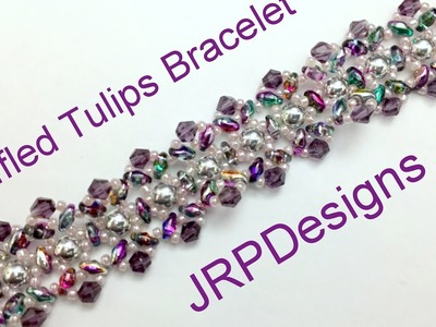 Ruffled Tulips Bracelet