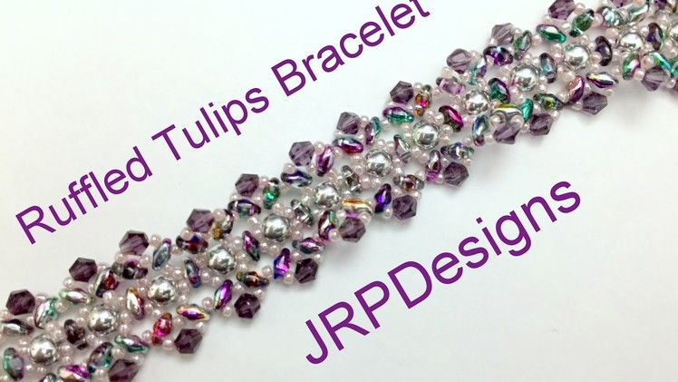 Ruffled Tulips Bracelet