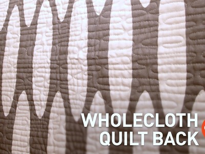Seam-Matching Prints for Wholecloth Quilt Backing | Quilting Tutorial with Elizabeth Hartman