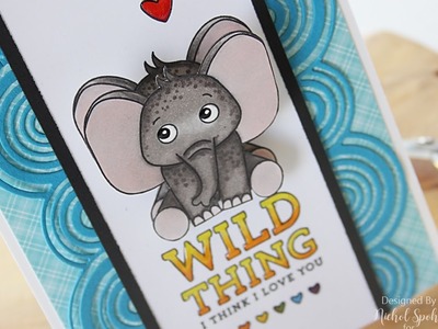 Simon Says Stamp "Wild Thing" Wobble Card