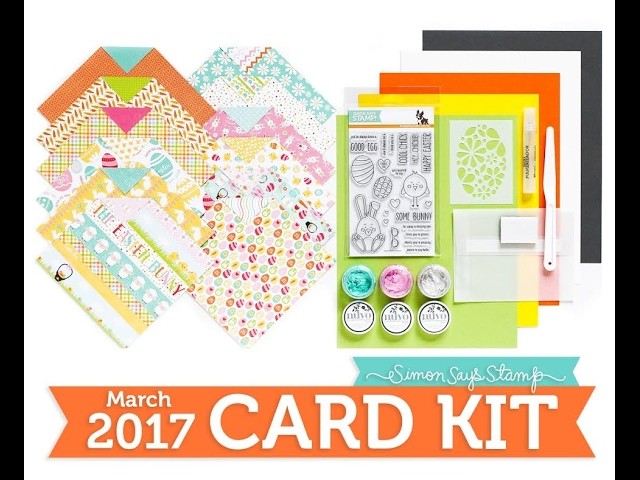 SSS March 2017 Card Kit Unboxing! | Some Bunny Loves You
