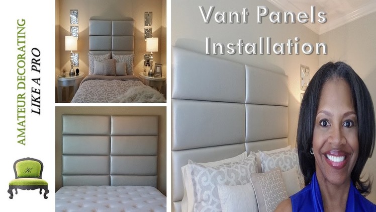 Vant Panels Installation In The Guest Bedroom