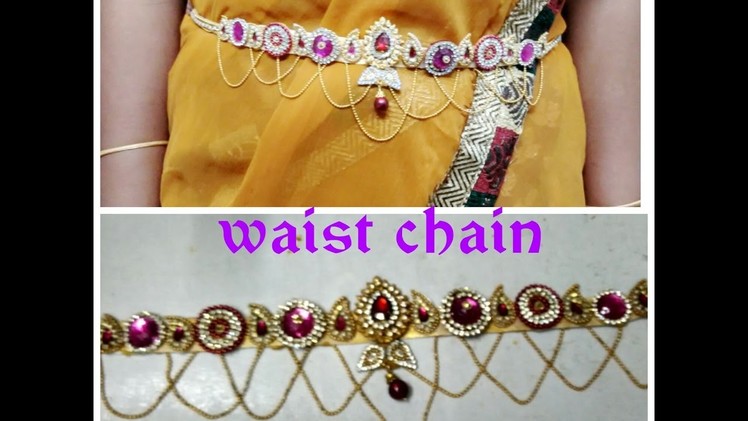 Waist chain \ vaddanam making at home