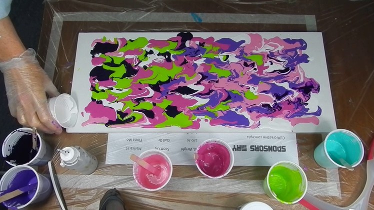 ( 149 ) Acrylic swipe with treadmill silicone ( request )