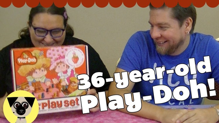 30-year-old Play Doh with HeyThatsMike! Vintage Strawberry Shortcake Playset