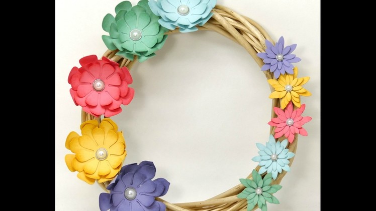 Beautiful Wreath with Stampin' Up! Succulent Framelits