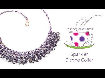 Bicone Sparkler Collar | Take a Make Break