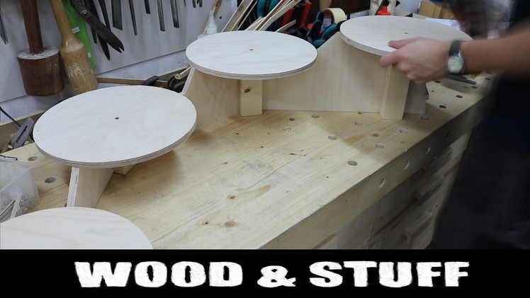 Building a wedding cake stand - Part 2