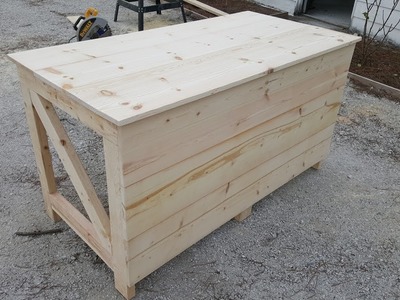Building a wooden desk for under $100