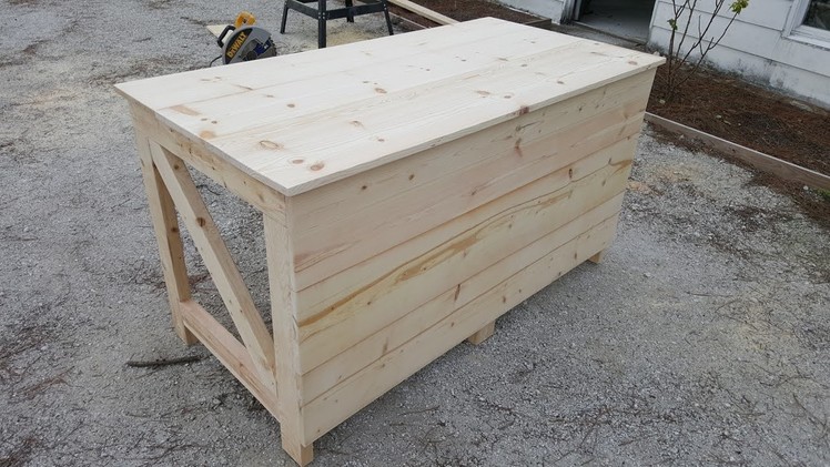 Building a wooden desk for under $100