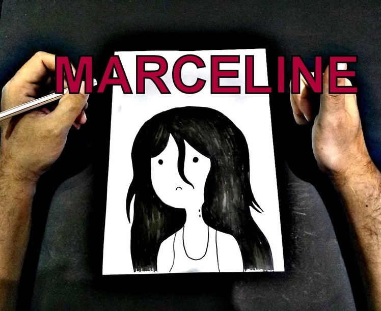 Como desenhar marceline , how to draw A MARCELINE, como dibujar A MARCELINE