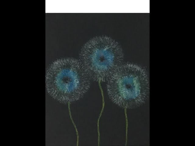 Dandelion Toilet Paper Roll Flowers - DIY Arts and Crafts