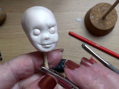 Day 1 blogging  Sculpting my new doll  the head (tips & tricks)