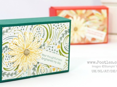 Delightful Daisy Delight Fold Flat Box using Stampin' Up! Supplies