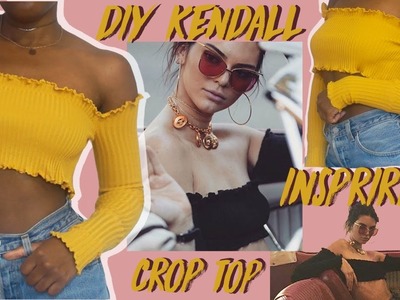 DIY Kendall Jenner inspired bandeau crop top | FASHION FIX EP 10 |Birabelle