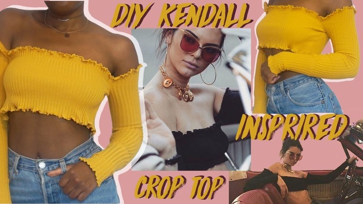 DIY Kendall Jenner inspired bandeau crop top | FASHION FIX EP 10 |Birabelle