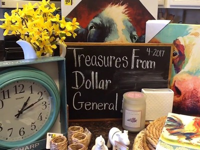 Dollar General Treasures! | Home Decor Haul 4.2017