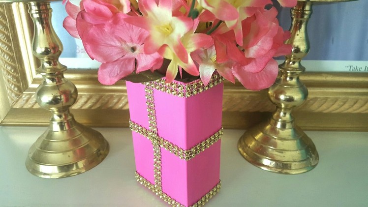 DOLLAR TREE DIVA PINK  FLOWER BOX | Upcycled Soap Box
