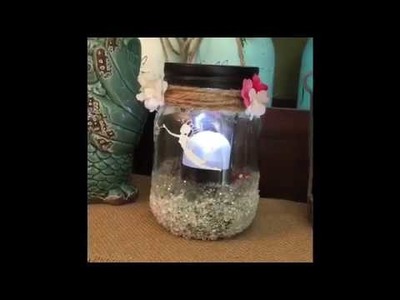 Dollar Tree DIY - Fairy Jar  (Michael's and Walmart extras)