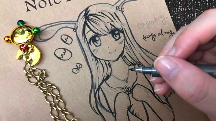Draw manga cover for schedule book